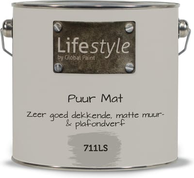 Lifestyle Essentials Puur mat | 711LS | 2,5 liter | Goed dekkende muurverf