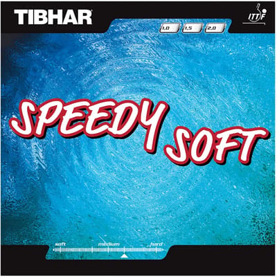 Tafeltennisrackethoes Tibhar Speedy Soft