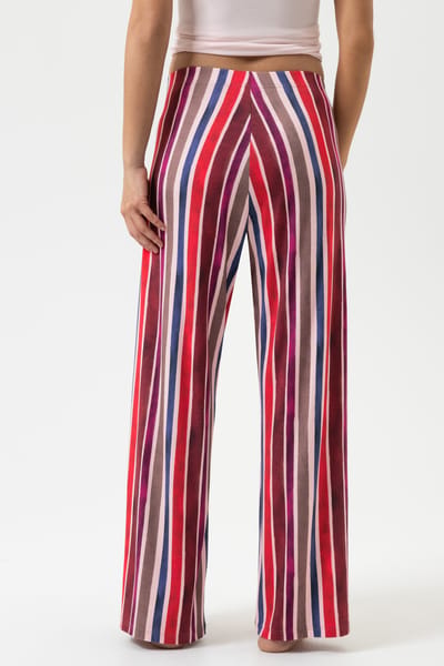 Lange broek Serie Watercolor Stripes Bonbon Pink