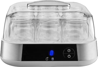 SCH® Yoghurtmaker - Yoghurtmakers - Zilver - ‎26cm x 25cm x 16cm