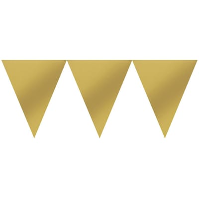 Amscan Vlaggenlijn 450 Cm Goud