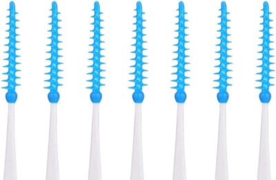 Wegwerp Tandenstokers - Interdentale Reinigers - Mondhygiëne - Voedselveilig Materiaal - 80 stuks - Wit