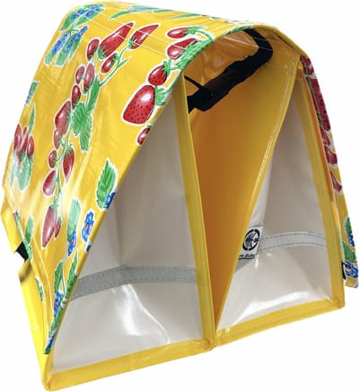 Du Baj  Budget L Fresas Yellow - Dubbele Fietstas - 45 l - Geel