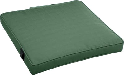 Warmpi Verwarmd Zitkussen Outdoor – Groen – 40x40x5 cm – Draadloos met 10.000 mAh Powerbank – Geïntegreerde USB-kabel 2,5 m – 3 Warmtestanden tot +/- 55°C – Waterafstotend & UV-bestendig