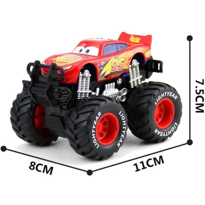 Pixar Cars Mater Bliksem McQueen Jackson Storm Groot Wiel Off-road Voertuig Terugtrek Kracht Verjaardagscadeaus