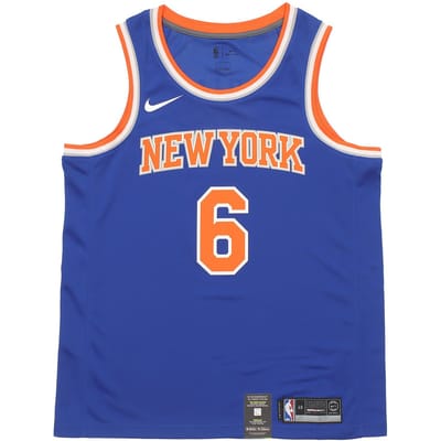 Nike NBA Basketball Icon Edition Swingman Jersey Basketbal Jersey Heren Blauw 864495-495 L orange