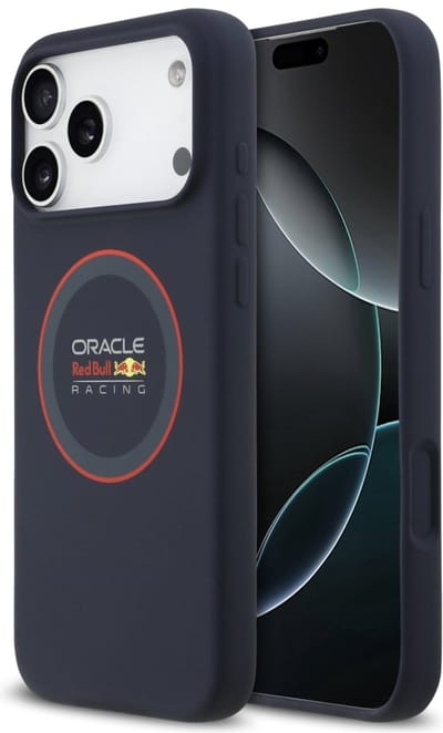 Red Bull Siliconen Rode Ring Hoesje Voor Iphone 17 Pro Max Magsafe Luxury