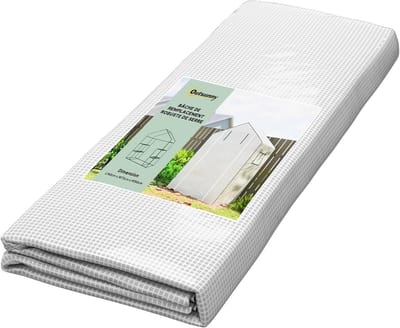 Vervangingszeil voor broeikas - 140 x 73 x 190 cm - UV-bescherming en ventilatie voor tuinplanten