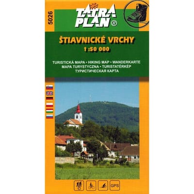 Szczawnica-gebergte / Stiavnica-gebergte. Toeristische Kaart 5026. Tatra Plan