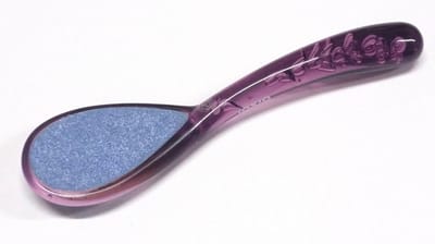 Ioxio Sparkling Touch Keramische Voetvijl - Dubbelzijdig - 21,5 cm.- Lila