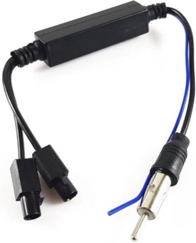 Cartronix CTX-3417 |Dual Fakra Antenneversterker | Autoradio | Geschikt voor Volkswagen | Audi | Seat | Skoda | Mercedes