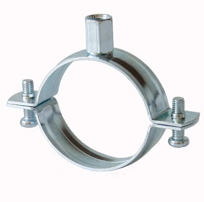 Dubbele schroefbuisklem zonder rubber – M8, 26–31 mm (3/4 inch)