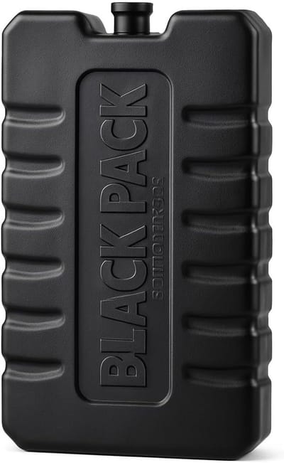 ToCi Blackpack Koelaccu's 220 ml | 2/4/6/8/12/16-delig | Herbruikbare Zwarte Koelpads voor Koeltas & Koelbox | Camping & Festival