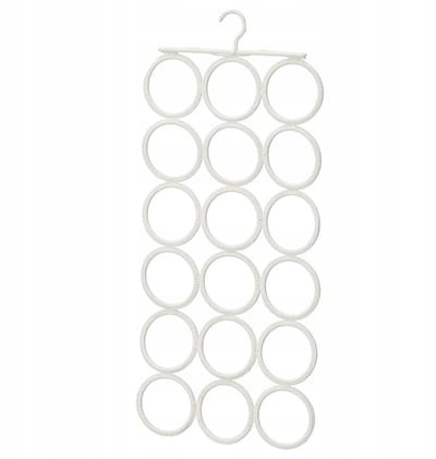 IKEA KOMPLEMENT Multifunctionele Kapstok Wit - Organizer voor Sjaals en Riemen