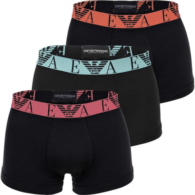 Emporio Armani Em000259_af20668 Boxers 3 Eenheden Zwart M Man