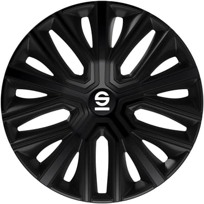 Sparco Wieldoppen Modena 14 inch Zwart - 4 stuks