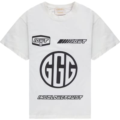In Gold We Trust Unisex The Tt Blanc De Blanc Size: M | T-Shirts Outlet | Unisex | Wit
