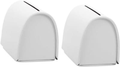 Metalen Scheermesdoos - Veiligheidsmes Houder - Reizen Opbergen - Stevige Constructie - 65 cm - Zilver