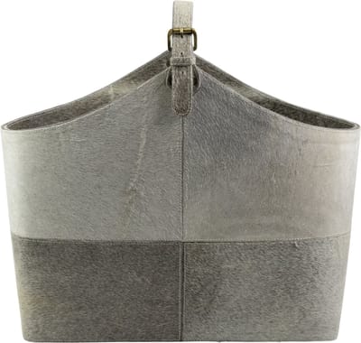 mand koehuid grijs 40cm