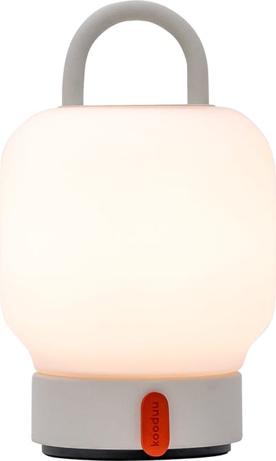 Kooduu Loome - table lamp - LED - lantern - cloudy white
