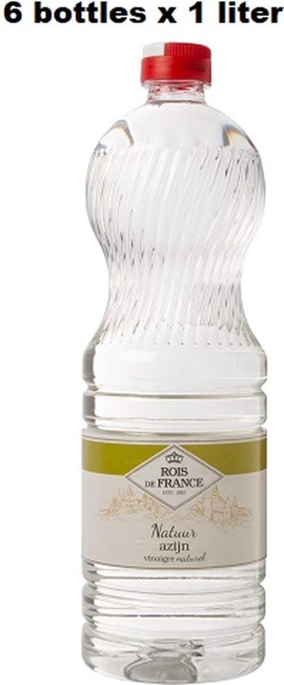 Kings of France Natural vinegar white 6 bottles x 1 liter