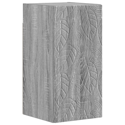 vidaXL - Badkamer - wandkast - DELFT - Grijs - Sonoma - 30 - x - 31 - x - 59 - cm