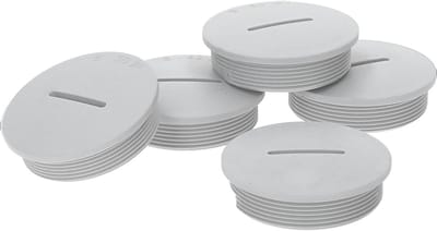 Kunststof Blindstoppen M16 Set, Rond, Stof- en Waterdicht IP65