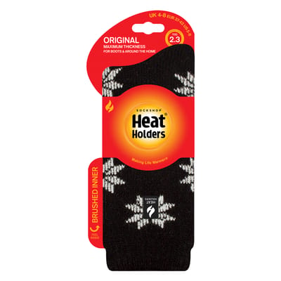 Dames jacquard thermische sokken voor de winter