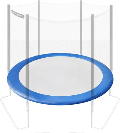 Randafdekking voor Tuintrampoline - Veerafdekking en Randbescherming voor Diameters 180 tot 430 cm