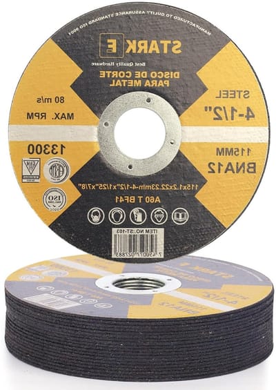 Professionele Snijschijven Set van 20 Stuks, 115mm Universeel voor Metaal, Ultra Dun 1mm, Perfect voor Haakse Slijpmachine en Precisie Snijden
