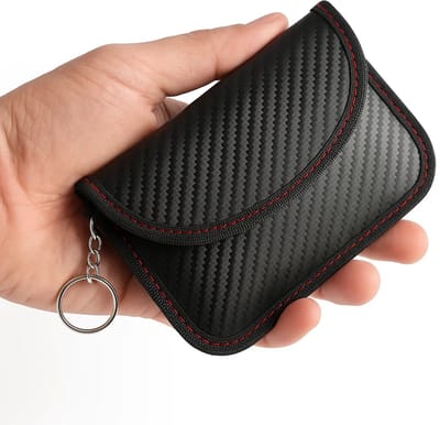 Anti-diefstal Beschermhoes Voor Autosleutel I Keyless entry Beschermhoes I RFID Beschermhoes Autosleutels I Carbon I 13 x 9 CM
