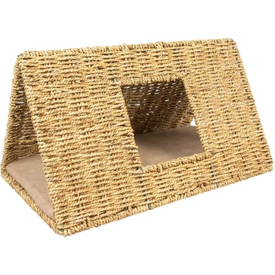 Duvoplus - Speelgoed Voor Dieren - Kat - Laguna Zeegras Kattentunnel Rond 80x30x30cm - 1st