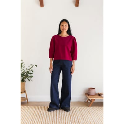 TWOTHIRDS Hildasay Shirts Redbud Maat: XS | Longsleeves Outlet | Dames