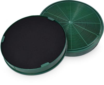 Scanpart Long Life actief koolstoffilter - Geschikt voor Atag ACC933 - 467574 - 733034 - Ø 200 mm - H 35 mm - Wasbaar - 2 stuks - Alternatief
