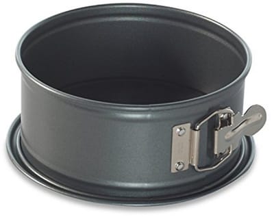 Springvorm Pan - Taartvorm Bakvorm - Desserts Maken - Antiaanbaklaag - 7 Inch Diameter - Grijs