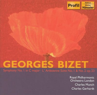 Royal Philharmonic Orchestra, Charles Munch, Charles Gerhardt - Bizet: Symphony No. 1 In C Major | L'Arlésienne Suite No. 1 & 2 Op. 23 (CD)