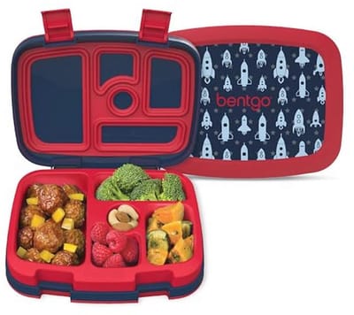 Lekvrije 5-vaks Bento Lunchbox voor Kinderen - Ideaal voor Gezonde Maaltijden en Snacks
