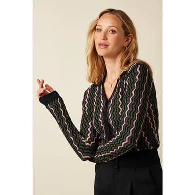 Vest King Louie Lene Cardi Wyler 10890 Black