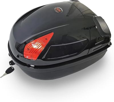 Fietsbox voor Bagagedrager - Afsluitbare Helmkoffer met 17 Liter Capaciteit