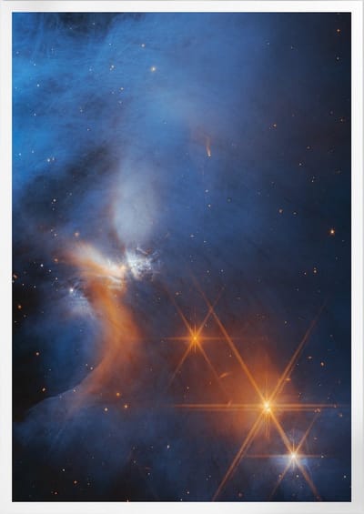 Molecular Cloud Chameleon | Space, Astronomie & Ruimtevaart Poster | A3: 30x40 cm