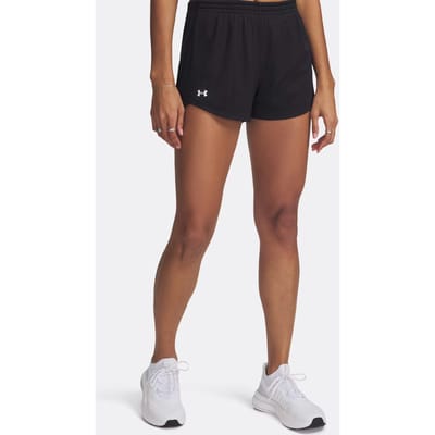 Under Armour Tech Play Up Mesh Shorts Dames-Zwart