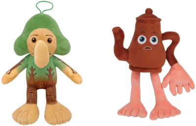 Happy Trendz® 2in1 Set KnuffelSet | Bekend van Italian Brainrot | Ta Ta Ta Sahur - Brr Brr Patapim | 30cm | “Italian Brainrot” Edition