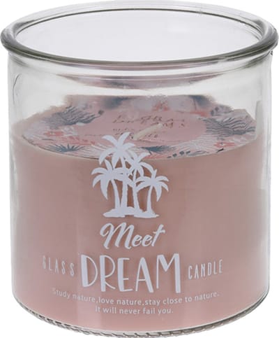Kaars - Meet Dream kaars - glas - tuin - tuinverlichting - tuinkaars