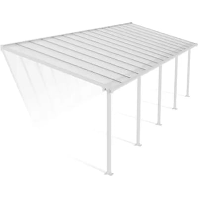 Palram | Canopia - Terrasoverkapping Olympia - Helder - Wit 924x294cm