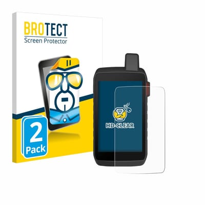 BROTECT - Screenprotector voor Garmin Montana 760i - Folie Beschermfolie transparant 2 Stuks