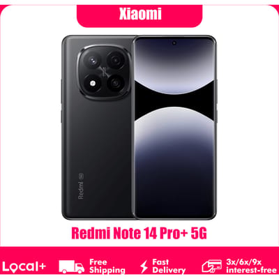 Xiaomi Redmi Note 14 Pro Plus 5G NFC Smartphone Snapdragon ® 7s Gen 3 Scherm AMOLED 1,5K inch 120Hz Camera 200 MP Batterij