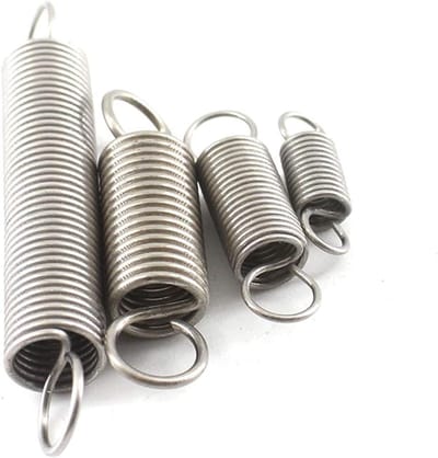 Trekveer Dubbele Haak - Veren Set - Onderdelen Vervangen - 5 Delige Set - 1 mm Dikte - Metaal