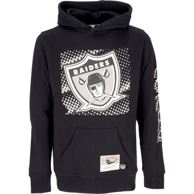 Herenhoodie Nfl Big Face 7.0 Hoodie Oakrai Zwart