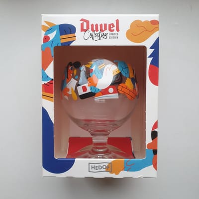Duvel Glas Limited Edition Collection Hedof Blauwe Druppel