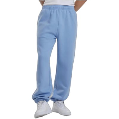 Urban Classics - Fluffy Heren joggingbroek - S - Blauw